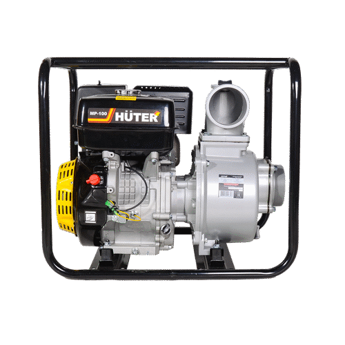 Бензиновая мотопомпа HUTER MP-100