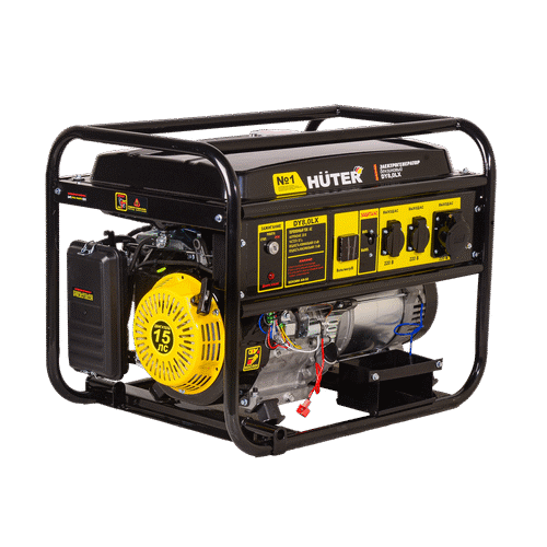 Бензиновый генератор HUTER DY8,0LX