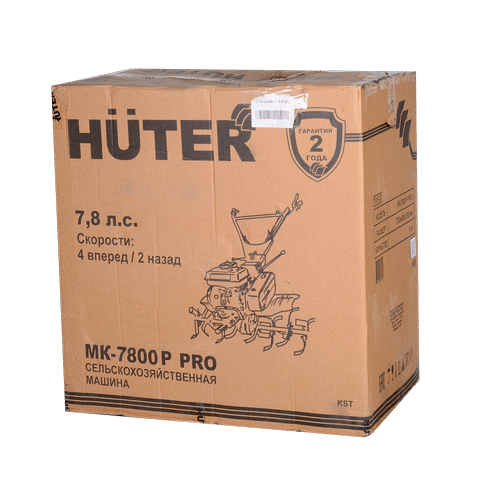 Бензиновый мотоблок HUTER МК-7800P PRO