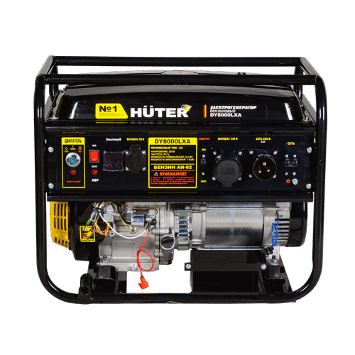 Бензиновый генератор HUTER DY8000LXA