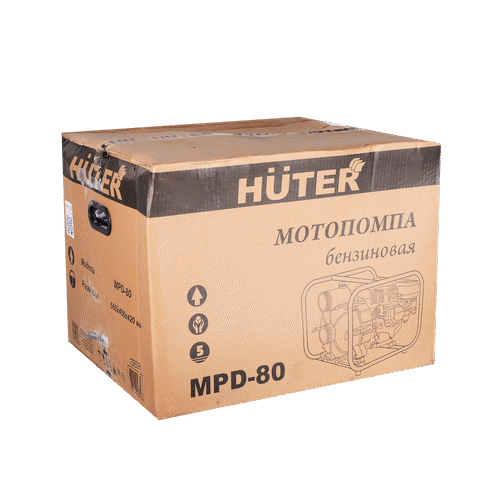 Бензиновая мотопомпа HUTER MPD-80