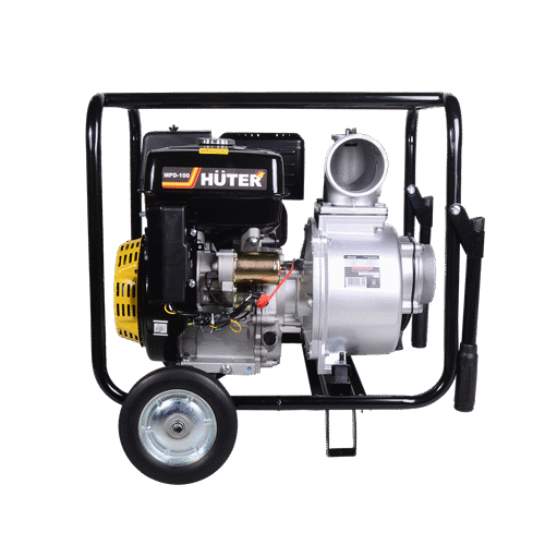 Бензиновая мотопомпа HUTER MPD-100