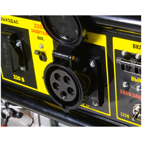 Бензиновый генератор HUTER DY9500LX-3
