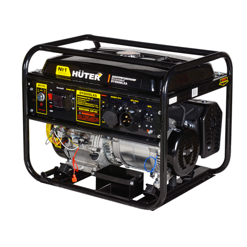 Бензиновый генератор HUTER DY8000LXA