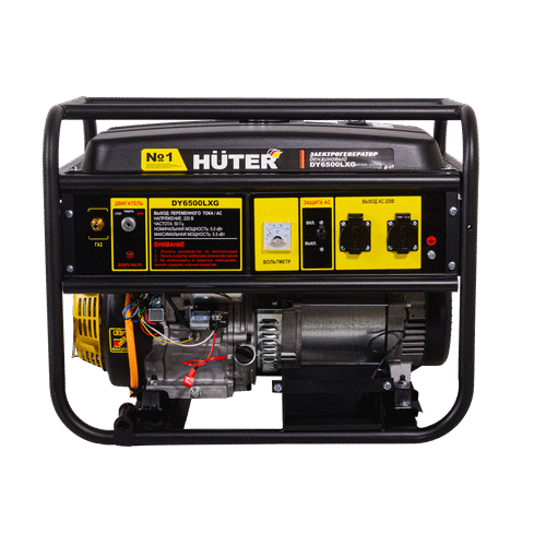 Бензиновый генератор HUTER DY6500LXG