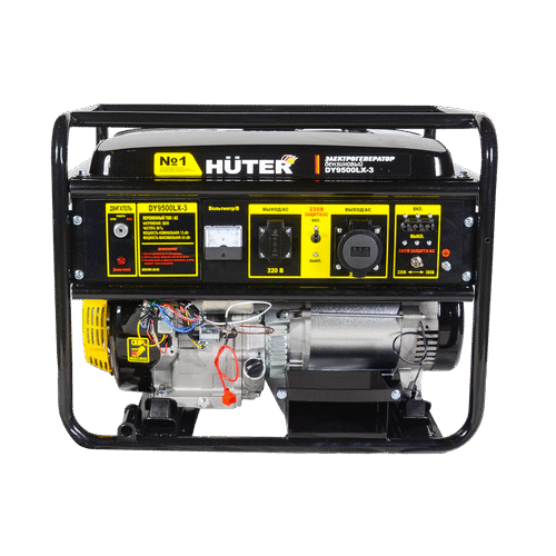 Бензиновый генератор HUTER DY9500LX-3