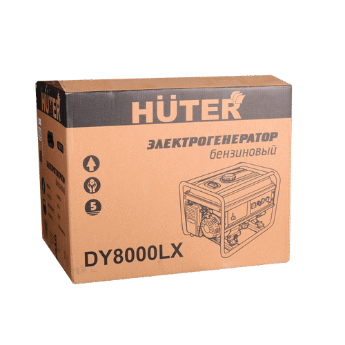 Бензиновый генератор HUTER DY8000LX