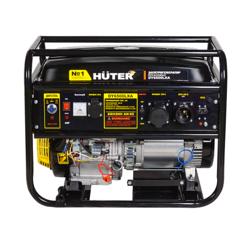 Бензиновый генератор HUTER DY6500LXA (с АВР)