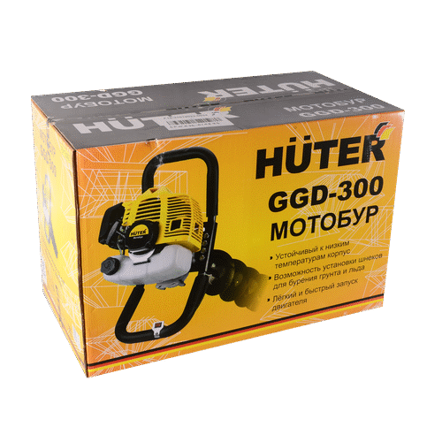 Мотобур HUTER GGD-300