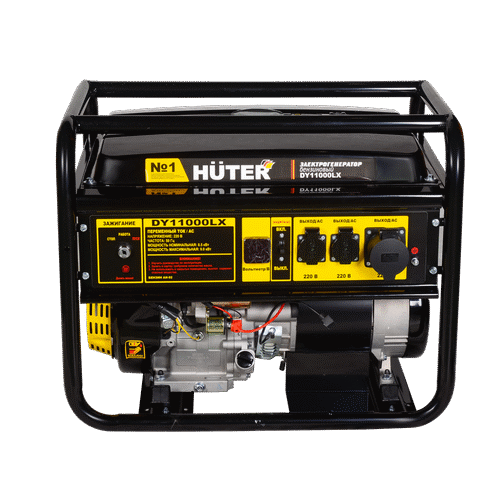 Бензиновый генератор HUTER DY11000LX