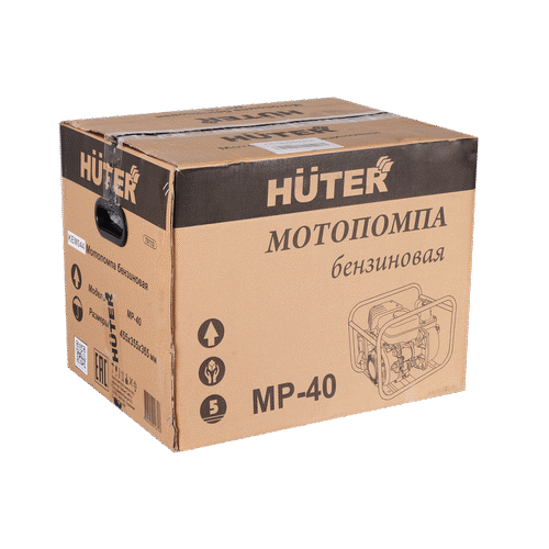 Бензиновая мотопомпа HUTER MP-40