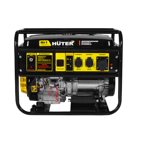 Бензиновый генератор HUTER DY9500LX