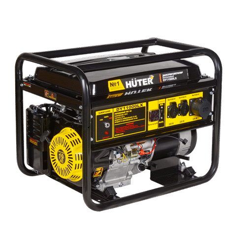 Бензиновый генератор HUTER DY11000LX