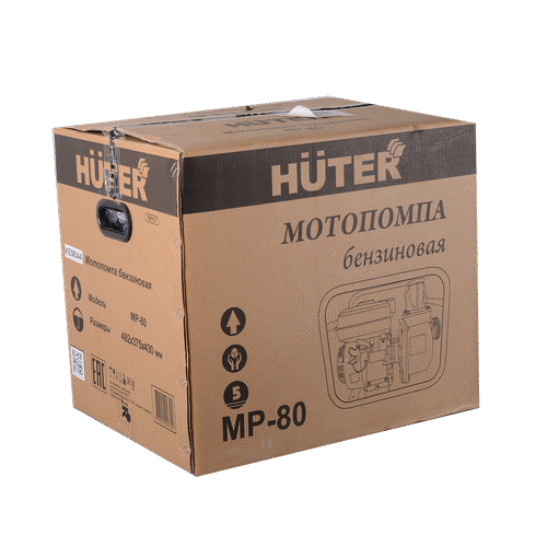 Бензиновая мотопомпа HUTER MP-80