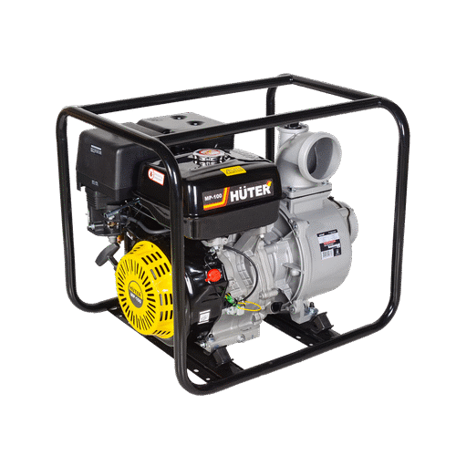 Бензиновая мотопомпа HUTER MP-100