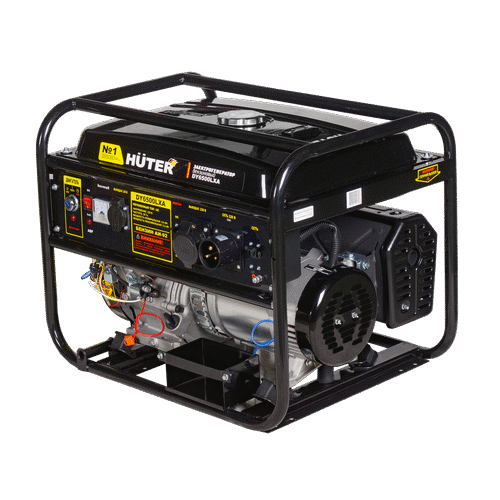Бензиновый генератор HUTER DY6500LXA (с АВР)