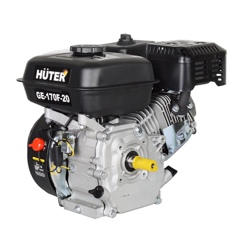 Бензиновый двигатель HUTER GE-170F-20