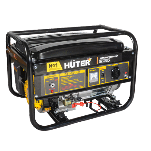 Бензиновый генератор HUTER DY3000LX-электростартер