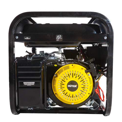 Бензиновый генератор HUTER DY6500LXW с функцией сварки, с колёсами