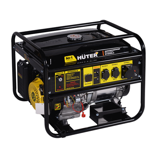 Бензиновый генератор HUTER DY8000LX