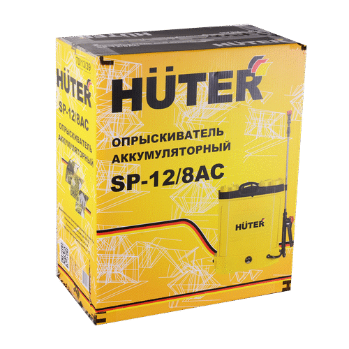 Аккумуляторный опрыскиватель HUTER SP-12/8AC