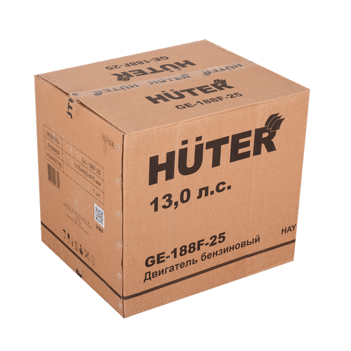 Бензиновый двигатель HUTER GE-188F-25