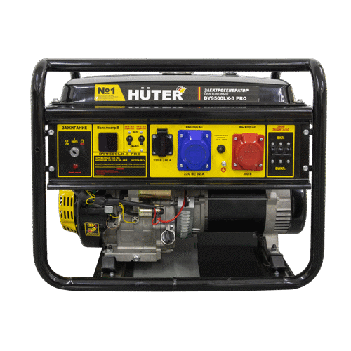Бензиновый генератор HUTER DY9500LX-3 PRO