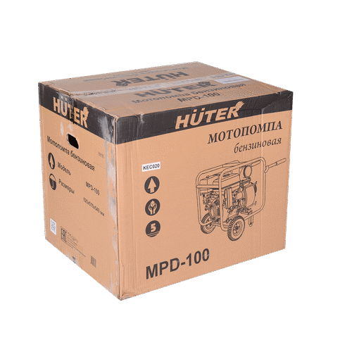Бензиновая мотопомпа HUTER MPD-100