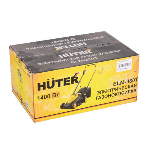 Электрическая газонокосилка HUTER ELM-380T