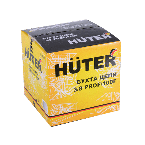 Бухта цепи HUTER 3/8 Prof/100F