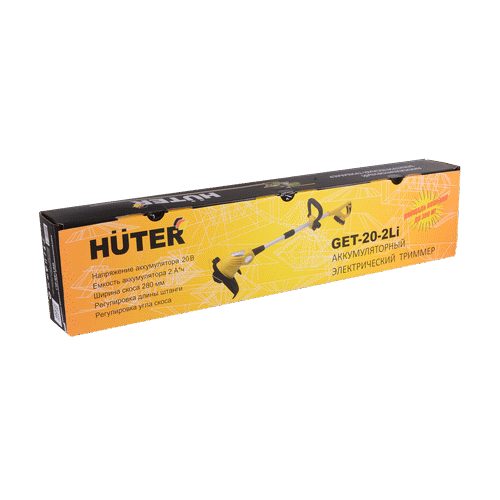 Аккумуляторный триммер HUTER GET-18-2Li 70/1/9