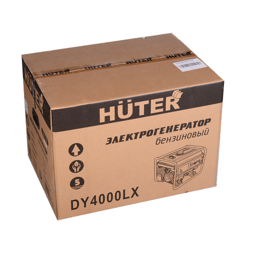 Бензиновый генератор HUTER DY4000LX-электростартер