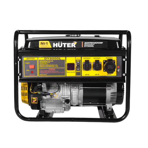 Бензиновый генератор HUTER DY8000L
