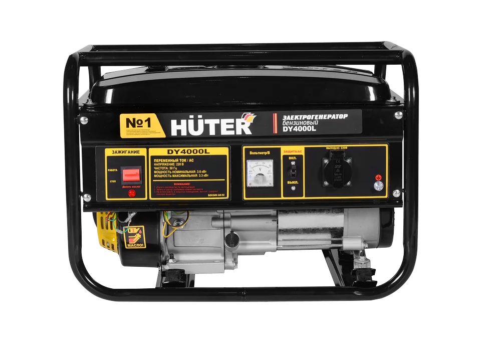 Бензиновый генератор HUTER DY4000L