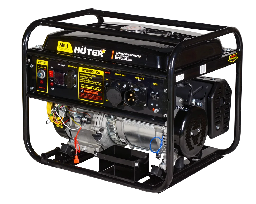 Бензиновый генератор HUTER DY8000LXA