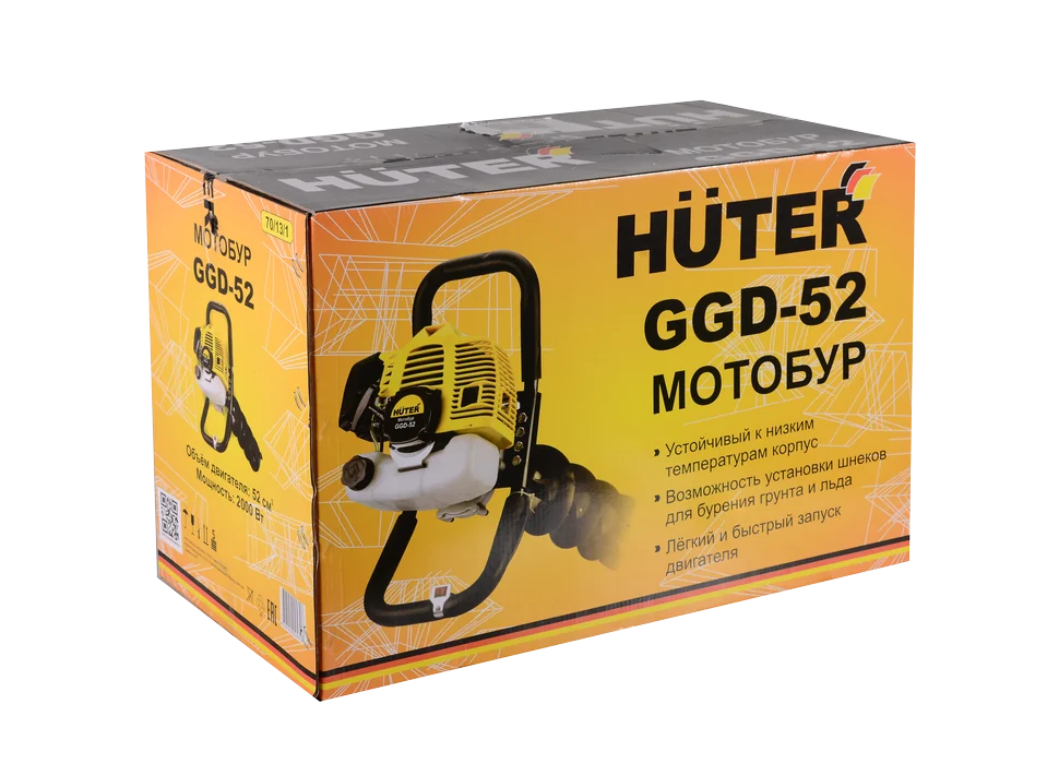 Мотобур HUTER GGD-52
