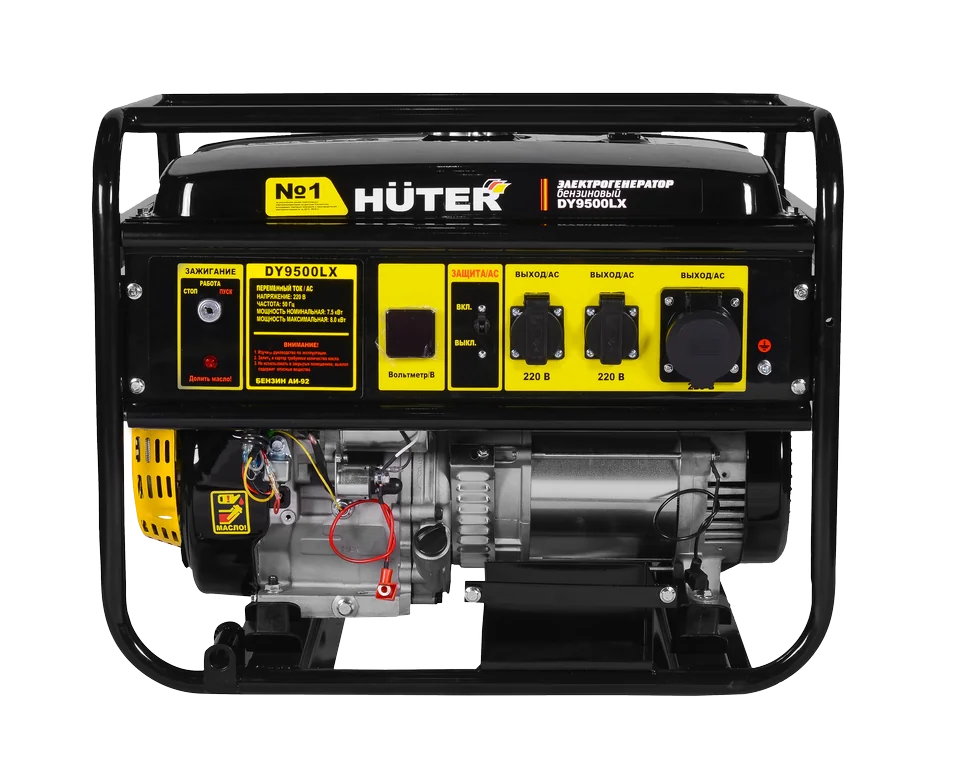 Бензиновый генератор HUTER DY9500LX