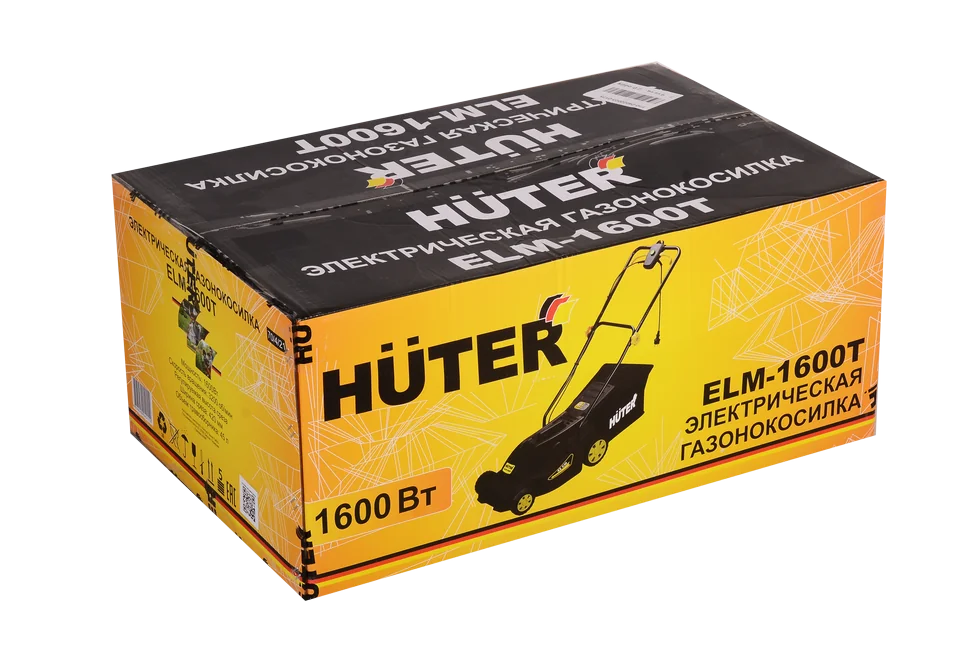 Электрическая газонокосилка HUTER ELM-1600T
