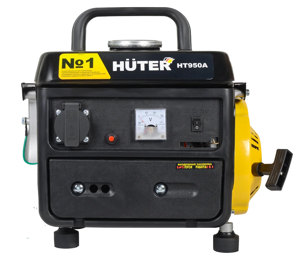 Бензиновый генератор HUTER HT950A