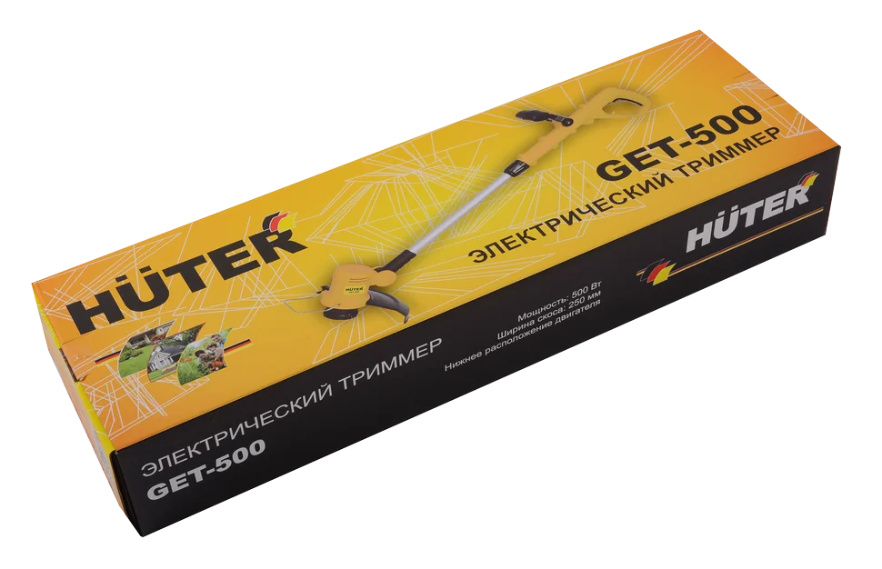 Триммер электрический HUTER GET-500