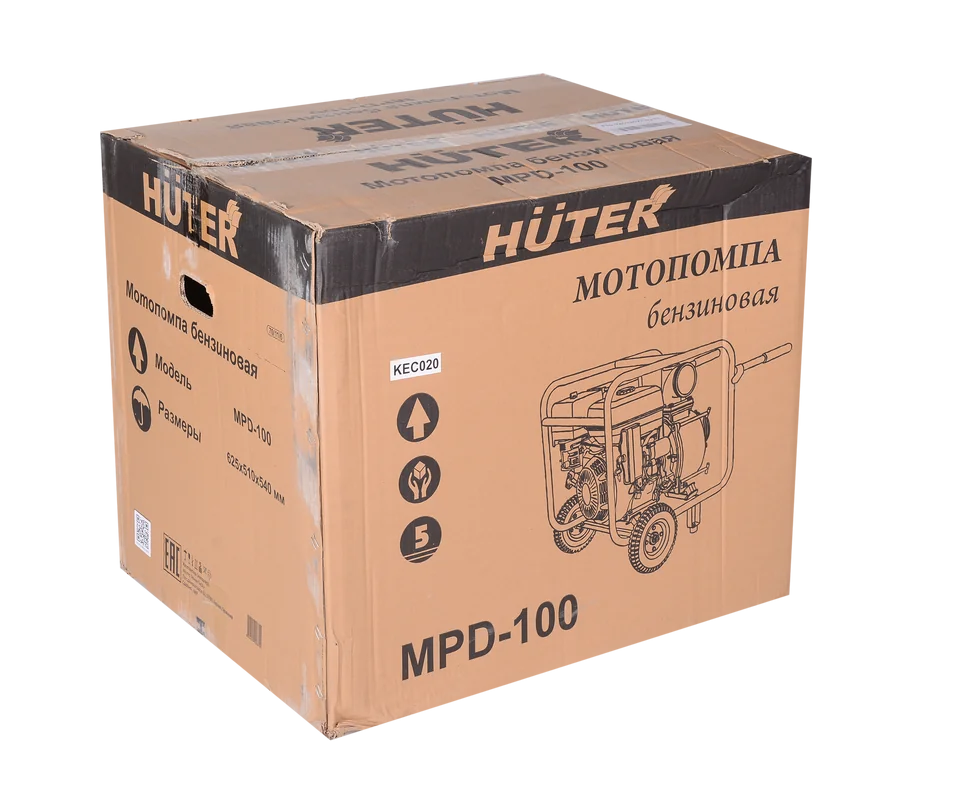 Бензиновая мотопомпа HUTER MPD-100