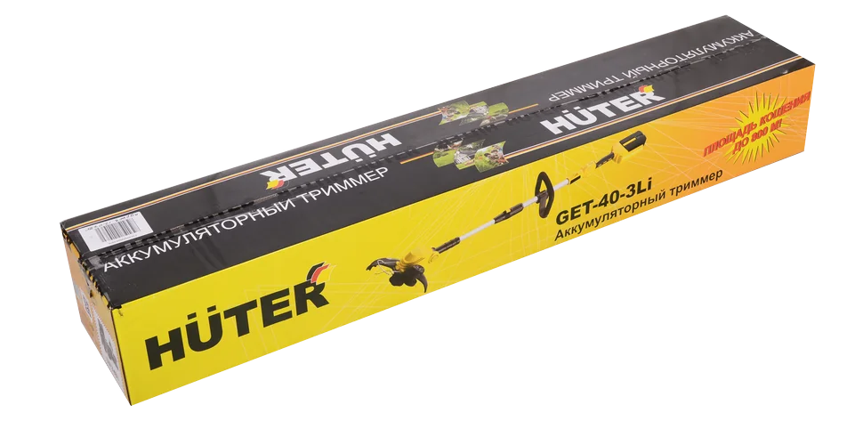 Аккумуляторный триммер HUTER GET-40-3Li